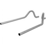 Flowmaster Tailpipe Kits 15816 Exhaust, Tailpipes, Steel, Aluminized, 2.5 in. Diameter, Chevy, Pair thumbnail 1