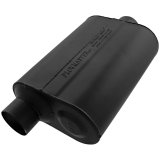 Flowmaster Super 40 Series Delta Flow Steel 2.5 Inch Muffler 952546 Muffler, Series, 2 1/2 in. Inlet/2 1/2 in. Outlet, Steel, Black, Each thumbnail 5