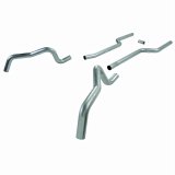Flowmaster Pipe Kits 1050-FM Exhaust System, Header-back, Kit Only, Steel, Aluminized, Chevy, Pontiac, Kit thumbnail 1