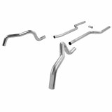 Flowmaster Pipe Kits 1050-FM Exhaust System, Header-back, Kit Only, Steel, Aluminized, Chevy, Pontiac, Kit thumbnail 2