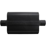 Flowmaster Super 44 Series Steel 2.5 Inch Muffler 942545 Muffler, Series, 2 1/2 in. Inlet/2 1/2 in. Outlet, Steel, Black, Each thumbnail 1