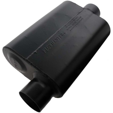 Flowmaster Super 44 Series Steel 3 Inch Muffler 943046 Muffler, Series, in. Inlet/3 in. Outlet, Steel, Black, Each thumbnail 5