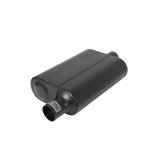 Flowmaster Stainless Steel Super 44 Series 409 2.25 Inch Muffler 842446 Muffler, Series, 2 1/4 in. Inlet/2 1/4 in. Outlet, Steel, Black, Each thumbnail 1