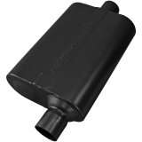 Flowmaster Stainless Steel Super 44 Series 409 2.25 Inch Muffler 842446 Muffler, Series, 2 1/4 in. Inlet/2 1/4 in. Outlet, Steel, Black, Each thumbnail 4