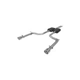 Flowmaster Stainless Steel American Thunder Exhaust Systems for 2005-2010 300, 2006-2010 CHARGER, 2005-2008 MAGNUM - 817480 System Kit; System; Dual; Dual Rear Exit; Incl. 2.5 in. Tubing; Super 40 Seri thumbnail 1