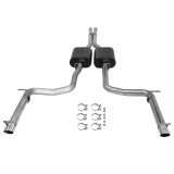 Flowmaster Stainless Steel American Thunder Exhaust Systems for 2011-2014 300, CHARGER - 817508 System, Cat-Back, Steel, Polished Tip, Dodge, 5.7L, Kit thumbnail 3