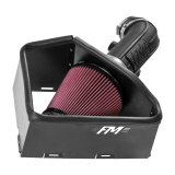 Flowmaster Delta Force Cold Air Intake Kits 615112 Intake, Kit, Black Plastic Tube, Red Cotton Gauze Filter, Black Heat Shield, Ram, 2500/3500, 6.4L, Kit thumbnail 1