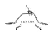 Flowmaster American Thunder Exhaust Systems 817853 System, Cat-back, Thunder, 409 Stainless Steel, Dual Exit, Chevrolet, GMC, Kit thumbnail 1