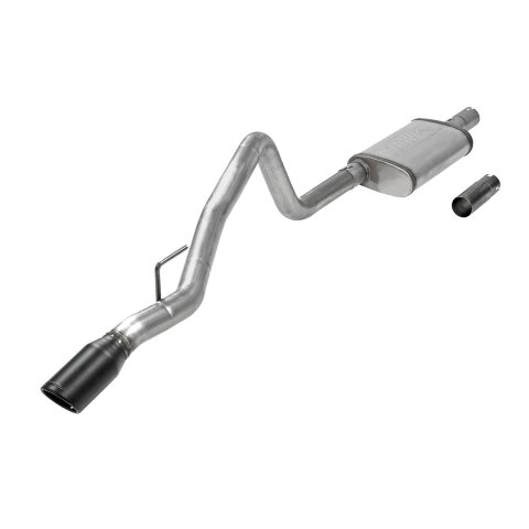 Flowmaster FlowFX Exhaust Systems 717939 System, Cat-back, FlowFX, 409 Stainless Steel, Single Exit, Jeep, WJ, Kit thumbnail 1