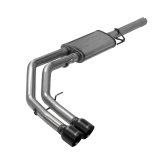 Flowmaster FlowFX Exhaust Systems 717993 System, FlowFX, Cat-back, Stainless Steel, Natural, Dual Side Exit, Black Ceramic Coated Tip, Dodge, RAM, Kit thumbnail 2