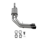 Flowmaster FlowFX Exhaust Systems 717993 System, FlowFX, Cat-back, Stainless Steel, Natural, Dual Side Exit, Black Ceramic Coated Tip, Dodge, RAM, Kit thumbnail 4