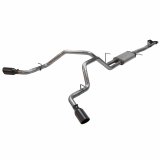 Flowmaster FlowFX Exhaust Systems 717923 System, Cat-back, FlowFX, 409 Stainless Steel, 4.50 in. Black Ceramic Tips, Dual Exit, Chevrolet, GMC, 5.7L, Kit thumbnail 2