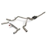 Flowmaster American Thunder Exhaust Systems 818158 Exhaust, Thunder, Cat-Back, Stainless Steel, Polished Stainless Tips, Ford, 2.3L, Kit thumbnail 3