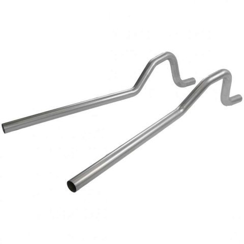 Flowmaster Tailpipe Kits 15806 Exhaust, Tailpipes, Steel, Aluminized, 2.5 in. Diameter, Dodge, Plymouth, B-Body, Pair thumbnail 4