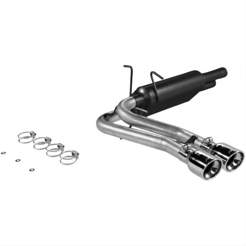 Flowmaster American Thunder Exhaust Systems 17367 System, Thunder, Cat-Back, Steel, Aluminized, Polished Tips, Ford, Kit thumbnail 4