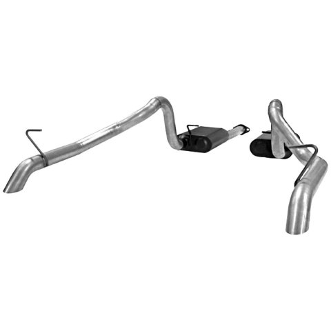 Flowmaster American Thunder Exhaust Systems 17116 System, Thunder, Cat-Back, Steel, Aluminized, Ford, 5.0L, Kit thumbnail 4