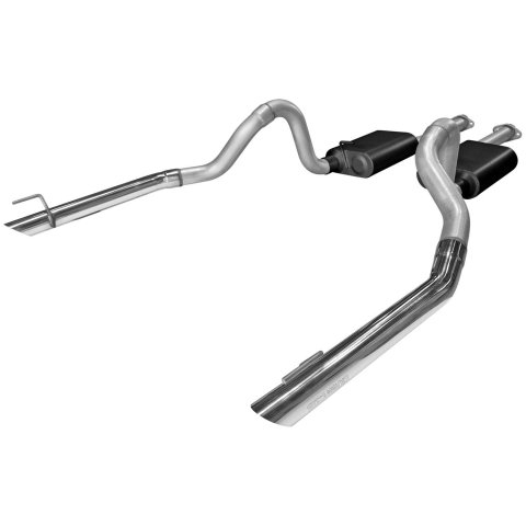 Flowmaster American Thunder Exhaust Systems 17215 System, Thunder, Cat-Back, Steel, Aluminized, Original Style Tips, Ford, 4.6L, Kit