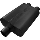 Flowmaster 40 Series Delta Flow Steel 2.25 Inch Muffler 9424422 Muffler, Series, 2 1/4 in. Inlet/Dual 2 1/4 in. Outlet, Steel, Black, Each thumbnail 6