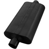 Flowmaster 50 Series Delta Flow Steel 2.5 Inch Muffler 942550 Muffler, Series, 2 1/2 in. Inlet/2 1/2 in. Outlet, Steel, Black, Each thumbnail 2
