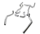 Flowmaster Intermediate Pipe Kits 1040FM Pipes, Steel, Aluminized, 3 in. Outside Diameter, Buick, Chevy, Oldsmobile, Pontiac, Pair thumbnail 1