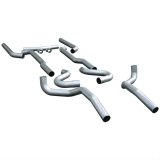 Flowmaster Intermediate Pipe Kits 1040FM Pipes, Steel, Aluminized, 3 in. Outside Diameter, Buick, Chevy, Oldsmobile, Pontiac, Pair thumbnail 3