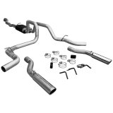 Flowmaster American Thunder Exhaust Systems 17436 Exhaust, Thunder, CatBack, Steel, Aluminized, Polished Tips, Chevy, GMC, Pickup, 4.8, 5.3L thumbnail 5