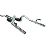 Flowmaster Stainless Steel American Thunder Exhaust Systems 817281 Exhaust, Thunder, Dual, Steel, Steel, Polished Tip, Ford, Kit thumbnail 3
