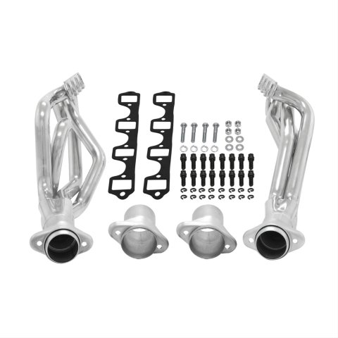 Flowmaster Scavenger Series Elite Headers 814211 Headers, Elite, Long Tube, Polished Ceramic Coated, Ford, 260, 283, 289, 302, Pair