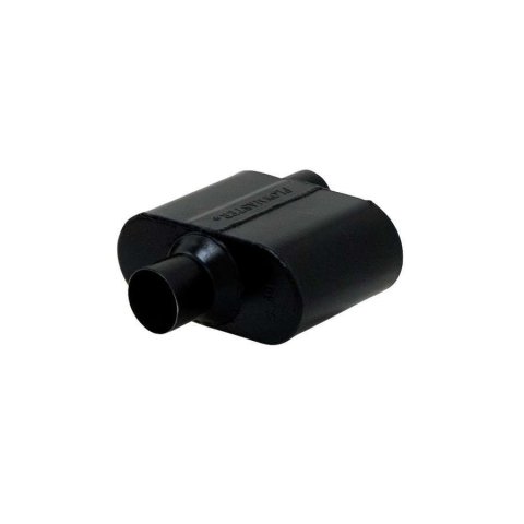 Flowmaster Super 10 Series 409 Stainless Steel 2.5 Inch Muffler 842516 Muffler, Series, in. Inlet/2.5 in. Outlet, Steel, Black, Each thumbnail 5