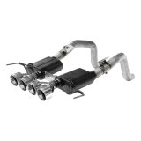 Flowmaster Outlaw Series Exhaust Systems 817754 Systems, Series, Rear Axle-back, Dual, Stainless Steel, Natural, Rear Exit, Polished Tips, Chevrolet, 6.2L, Kit thumbnail 2