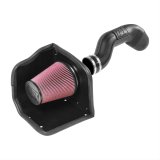 Flowmaster Delta Force Cold Air Intake Kits 615116 Intake, Air, Red Filter, Black Polyethylene Tube, Chevy, GMC, 4.8L, 5.3L, Kit thumbnail 2