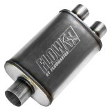 Flowmaster FlowFX 409 Stainless Steel 3 Inch Muffler 72198 Muffler, Series, in. Inlet/2.5 in. Outlets, Steel, Natural, Each thumbnail 2