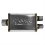 Flowmaster FlowFX 409 Stainless Steel 3 Inch Muffler 72198 Muffler, Series, in. Inlet/2.5 in. Outlets, Steel, Natural, Each thumbnail 3