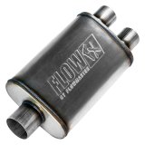 Flowmaster FlowFX 409 Stainless Steel 3 Inch Muffler 72198 Muffler, Series, in. Inlet/2.5 in. Outlets, Steel, Natural, Each thumbnail 6