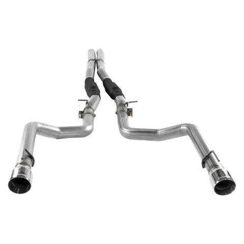 Flowmaster Outlaw Series Exhaust Systems 817845 System, Series, Cat-back, Stainless Steel, Natural, Split Rear Exit, Dodge, Kit thumbnail 1