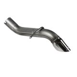 Flowmaster Stainless Steel American Thunder Exhaust Systems 817942 System, Thunder, Axle-Back, Muffler Delete, Steel, 2.50 in. With 3.00 in. Polished Tip, Single, Jeep JK, Kit thumbnail 2