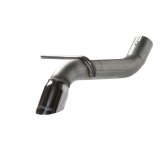 Flowmaster Stainless Steel American Thunder Exhaust Systems 817942 System, Thunder, Axle-Back, Muffler Delete, Steel, 2.50 in. With 3.00 in. Polished Tip, Single, Jeep JK, Kit thumbnail 3