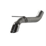 Flowmaster Stainless Steel American Thunder Exhaust Systems 817942 System, Thunder, Axle-Back, Muffler Delete, Steel, 2.50 in. With 3.00 in. Polished Tip, Single, Jeep JK, Kit thumbnail 6
