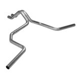 Flowmaster Tailpipe Kits 15828 Exhaust Pipes, Tail Pipes, Mandrel-Bent, 16 Gauge Aluminized Steel, 1987-1996 Ford F-150, 2.5 Inch Dual Side Exit, Aluminized Steel, Sold as a Pair thumbnail 2