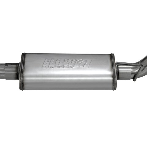 Flowmaster FlowFX Exhaust Systems 718115 System, Cat-back, FlowFX, 409 Stainless Steel, 4.50 in. Black Ceramic Coated Tip, Passenger Side Exit, Ford, Kit thumbnail 7