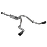 Flowmaster FlowFX Exhaust Systems 718111 System, FlowFX, Cat-back, Stainless Steel, Natural, Split Side Exit, Black Ceramic Coated Tip, Chevy, GMC, Kit thumbnail 5