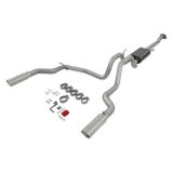 Flowmaster Force II Cat-Back Exhaust Systems 818147 System, II, Cat-Back, Stainless Steel, Natural, Split Rear Exit, Polished Tips, Ford, Kit thumbnail 3