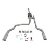 Flowmaster Force II Cat-Back Exhaust Systems 818147 System, II, Cat-Back, Stainless Steel, Natural, Split Rear Exit, Polished Tips, Ford, Kit thumbnail 5