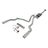 Flowmaster Force II Cat-Back Exhaust Systems 818147 System, II, Cat-Back, Stainless Steel, Natural, Split Rear Exit, Polished Tips, Ford, Kit thumbnail 6