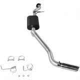 Flowmaster Force II Exhaust Systems 17360 Exhaust, II, Cat-Back, Steel, Aluminized, Polished Tip, Chevy, GMC, V6, Small Block LS, Kit thumbnail 1