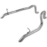 Flowmaster Tailpipe Kits 15805 Exhaust, Tailpipes, Steel, Aluminized, 2.5 in. Diameter, Ford, 5.0L, Pair thumbnail 4