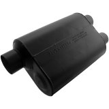 Flowmaster Super 40 Series Delta Flow Steel 3 Inch Muffler 9530462 Muffler, Series, in. Inlet/Dual 2 1/2 in. Outlet, Steel, Black, Each thumbnail 5
