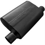 Flowmaster 40 Series Delta Flow Steel 2.5 Inch Muffler 942544 Muffler, Series, 2 1/2 in. Inlet/2 1/2 in. Outlet, Steel, Black, Each thumbnail 1