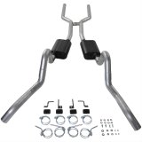 Flowmaster Stainless Steel American Thunder Exhaust Systems 817202 Exhaust, Thunder, Header-Back, Steel, Tips, GM, Passenger Car, Kit thumbnail 1