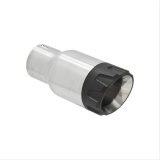 Flowmaster Round, Brushed 2.50 Inch Exhaust Tip 15316 Tip, Single, Clamp-on, Stainless, Brushed, 2.5 in. Inlet I.D., 8.5 in. Length, Each thumbnail 3